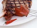 Fleisch Gebratenes Fleisch
