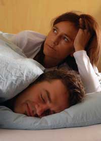 Wer nicht ein- oder durchschlafen kann, kann eher einen Schlaganfall erleiden (Foto:TK-Pressefoto 8512001377))