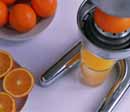 Orangenpresse