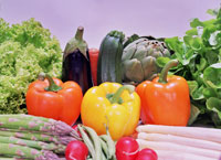 Gemüse und Obst enthalten sekundäre Pflanzenstoffe, die die menschliche Gesundheit positiv beeinflussen (Foto: DAK)