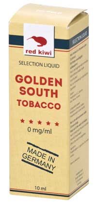 Zitat von Öko-Test: "Als nikotinfrei beworben - aber tatsächlich nikotinhaltig: Das Selection Liquid Golden South Tobacco von der Firma Red Kiwi. Nikotin erzeugt nicht nur Sucht, sondern ist auch stark giftig." (Foto: Öko-Test)